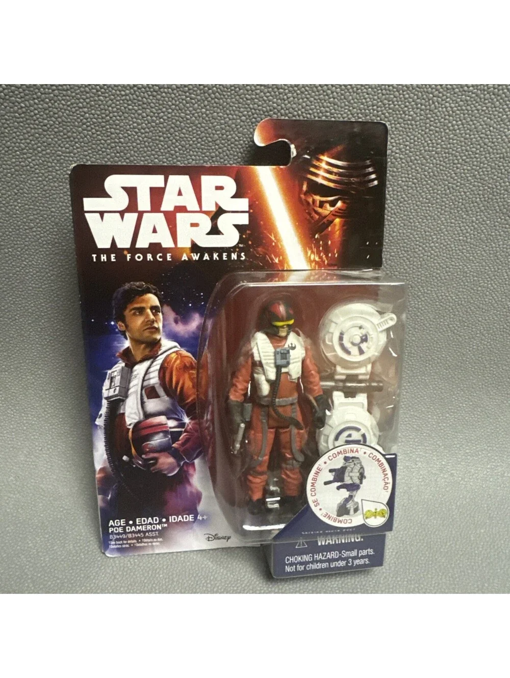 Star Wars The Force Awakens First Order Flametrooper Poe Dameron Action Figure